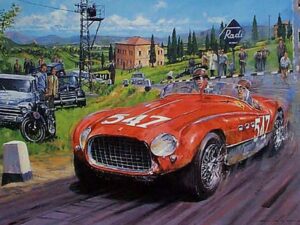 1953 Mille Miglia Print - Nicholas Watts