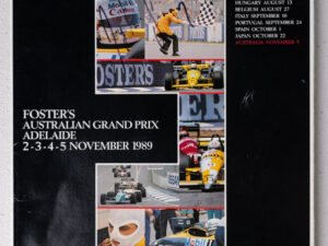 1989 Australian GP Program