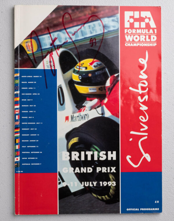 1993 Silverstone British GP Program