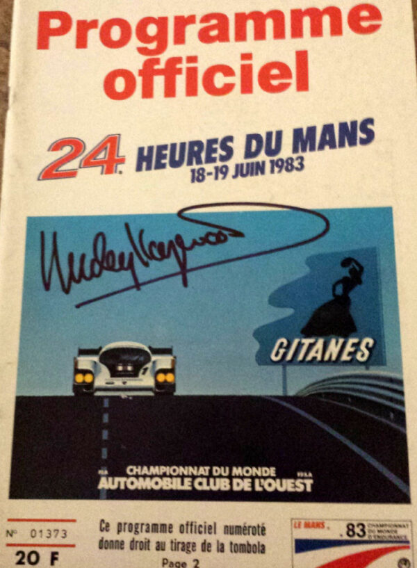 24 Hours of Le Mans 1983 Program