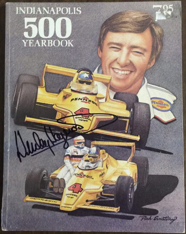 Original autographed Indianapolis 500 yearbook 1980 for sale