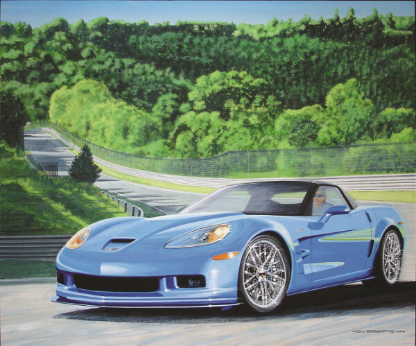 Corvette ZR1 at Nurburgring - Ken Eberts