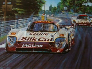 Nicholas Watts artwork - Le Mans 1990