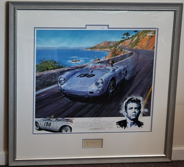 Little Bastard James Dean Framed - Nicholas Watts