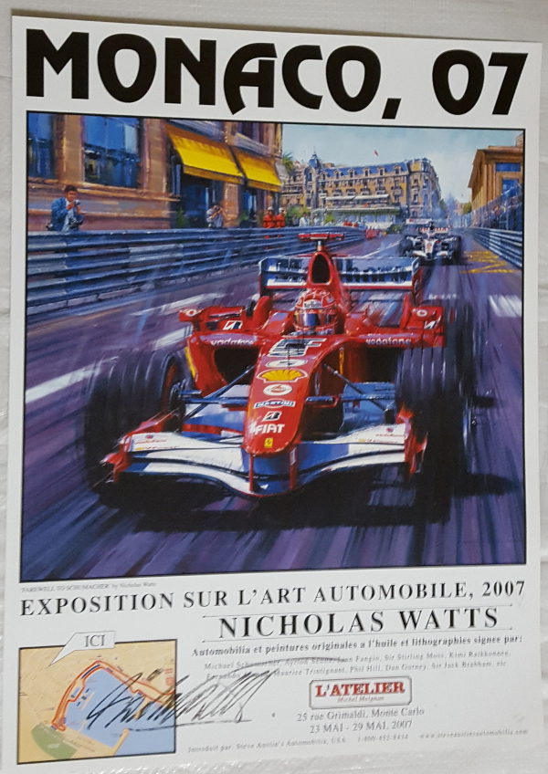 Monaco 07 Poster - Nicholas Watts