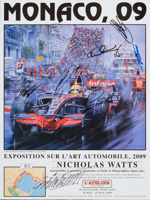 Monaco 09 Poster - Watts