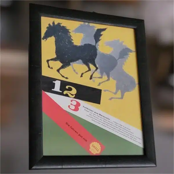 Ferrari Prancing Horses Framed Print