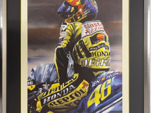 The Doctor Framed Valentino Rossi Print