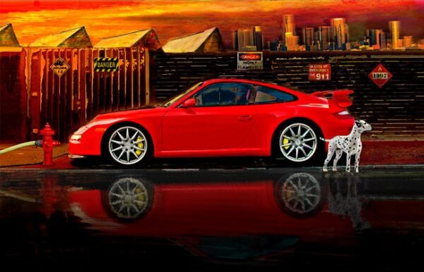 Arson Inspector Porsche GT3 Print