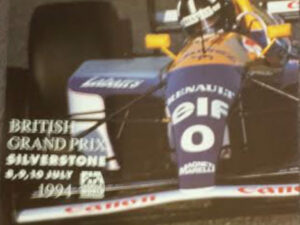 1994 British Grand Prix Poster