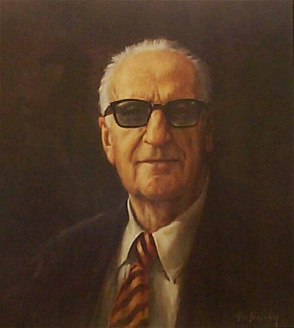 Enzo Ferrari Portrait