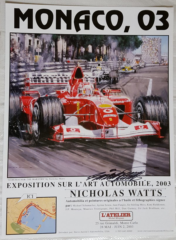 Monaco 03 Poster - Nicholas Watts