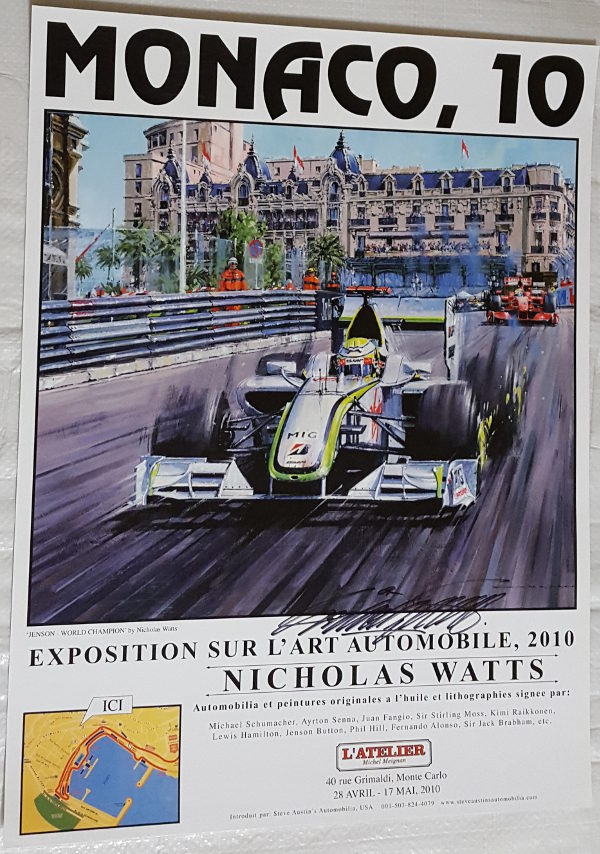 Monaco 10 Poster - Nicholas Watts