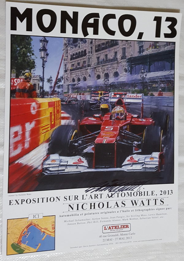 Monaco 13 Poster - Nicholas Watts