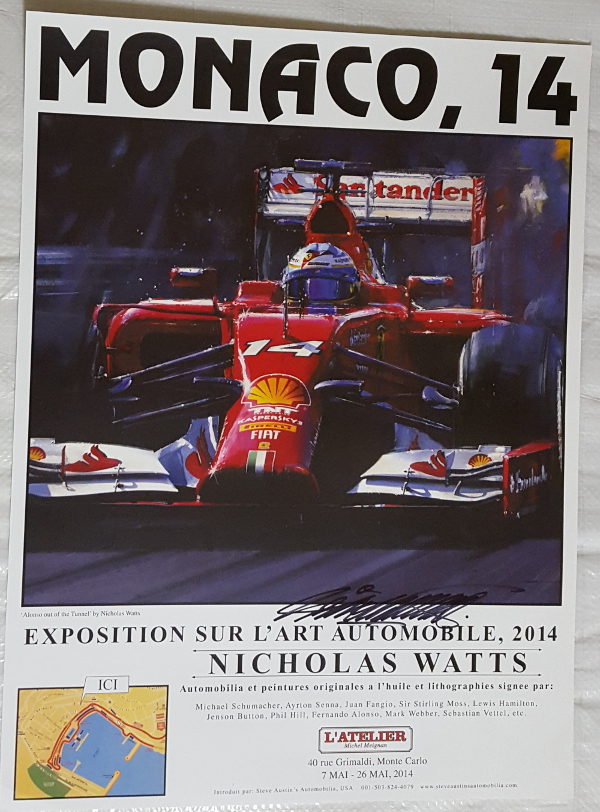 Monaco 14 Poster - Nicholas Watts