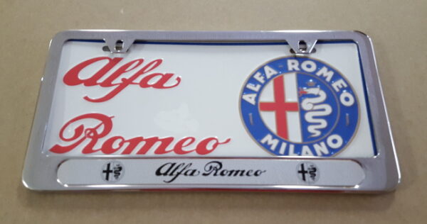 Alfa Romeo Plate