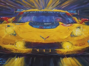 Corvette C7.R by Roger Warrick