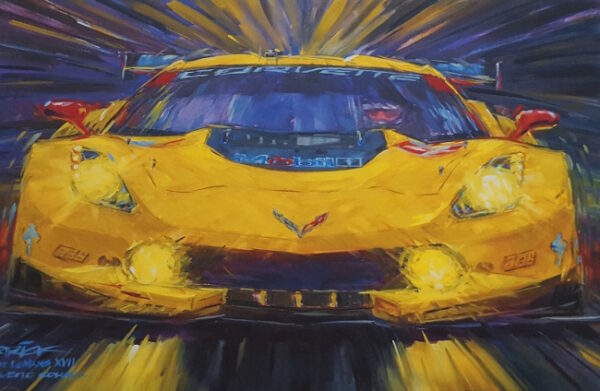 Corvette C7.R by Roger Warrick