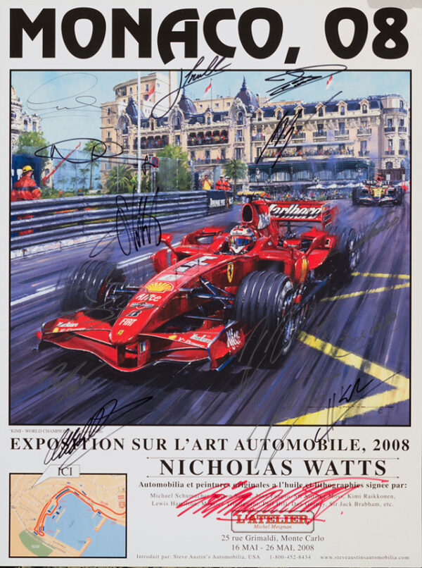 Monaco 08 Poster - Watts