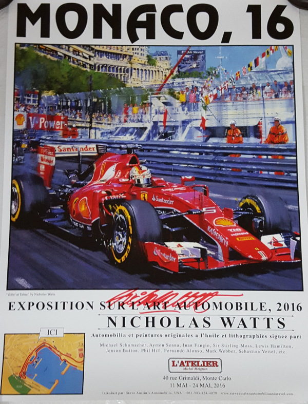 Monaco 16 Poster - Nicholas Watts