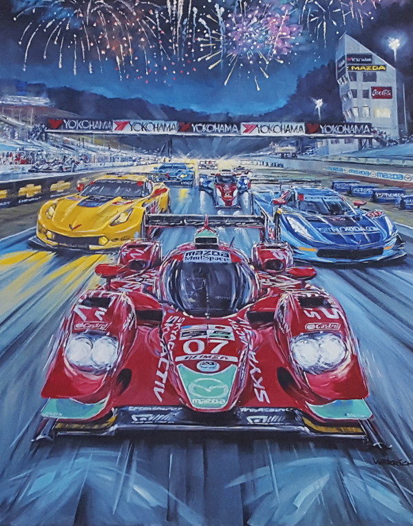 Petit LeMans 2015 by Roger Warrick