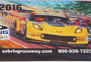 Sebring 2016 Banner Poster - Roger Warrick