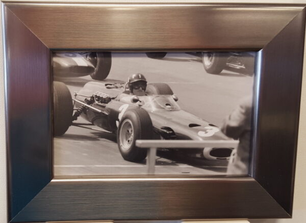 Graham Hill 1965 Silverstone Framed Photo