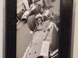 Lorenzo Bandini at 1965 Silverstone Framed Photo