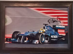 Nico Rosberg Autographed Photo