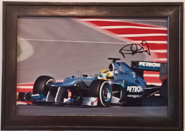 Nico Rosberg Autographed Photo