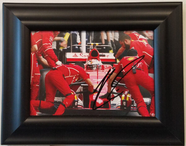 Kimi Pit Stop Autographed Photo