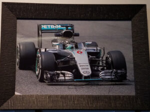 Nico Rosberg Autographed Framed Photo