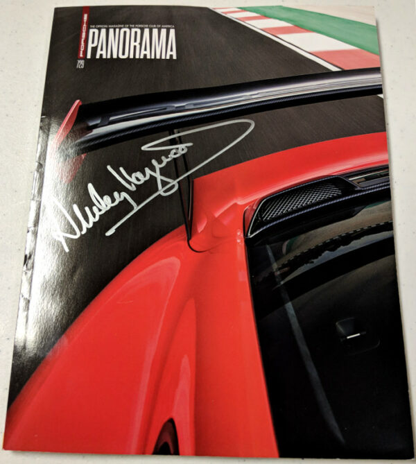 Porsche Panorama Dec 2017 Signed by Haywood