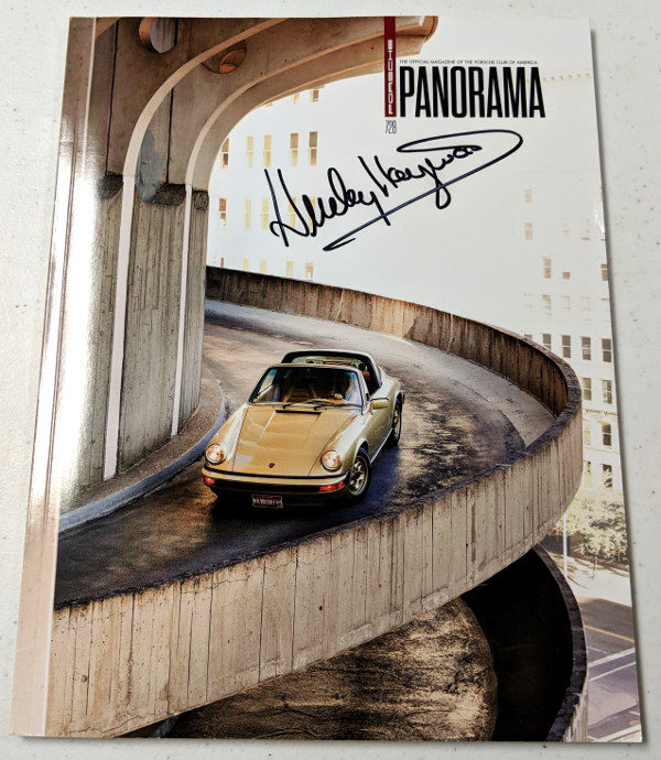 Porsche Panorama Nov 2017 Signed by Haywood