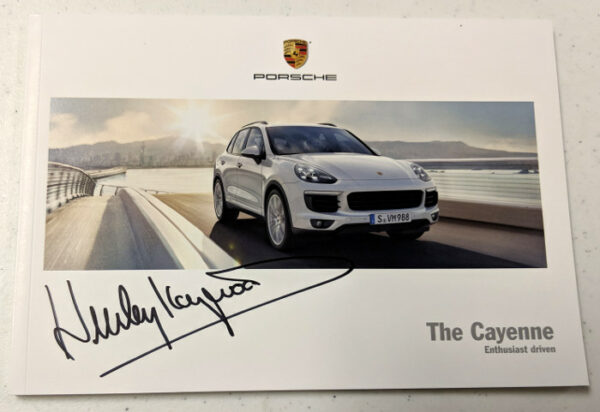 Porsche The Cayenne Signed by Haywood