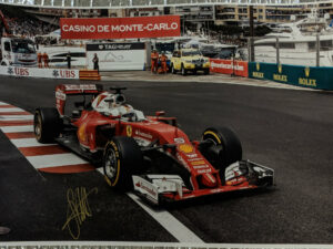 Sebastian Vettel Signed Photo