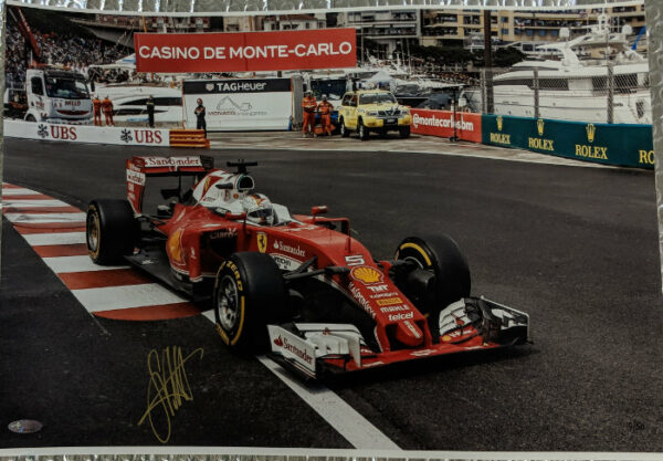 Sebastian Vettel Signed Photo