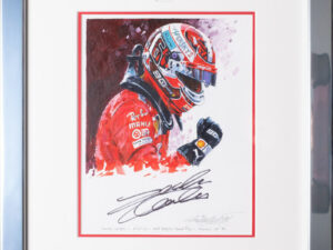 Charles Leclerc First Win Painting