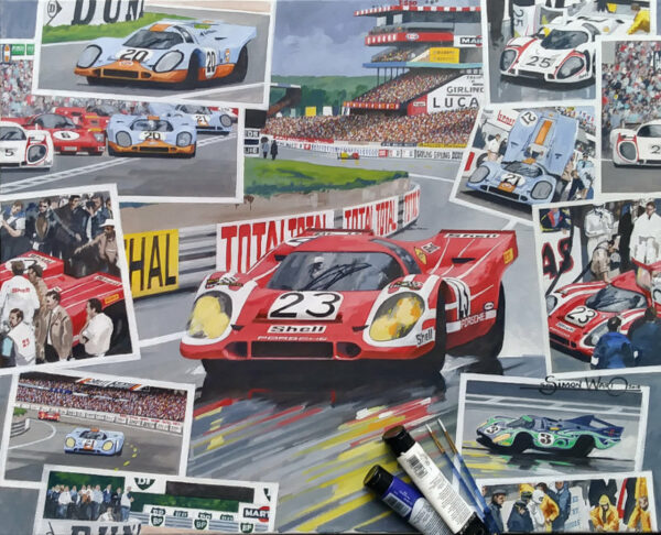 The Story of Porsche Painting - Simon Ward