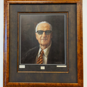 Autographed Framed Enzo Portrait