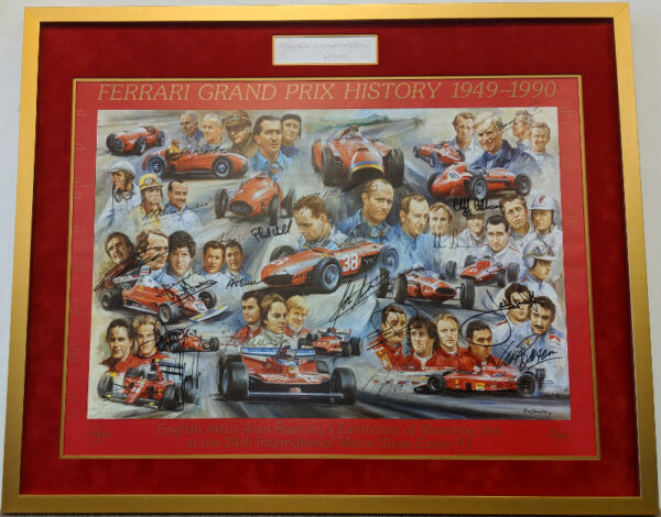 Ferrari GP History with Enzo Signature