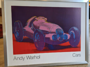 Andy Warhol Cars Framed Poster