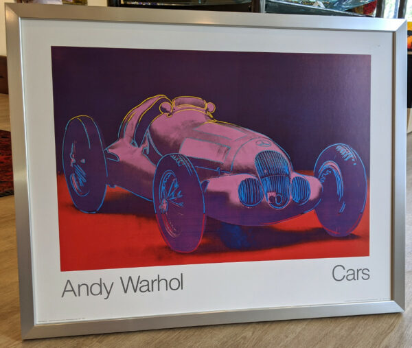 Andy Warhol Cars Framed Poster