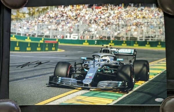 Bottas 2019 Victory Australian GP Signed Photo