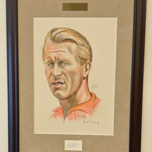 Peter Collins Color Charcoal Portrait by Zito