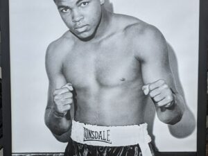 Poster Signed by Muhammad Ali