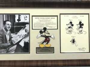 Walt Disney Patent Collage