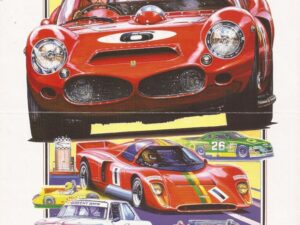 Historics 2005- Phil Hill Ferrari Poster - Hector Cademartori