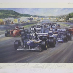 Triple Achievement with 11 Siignatures - Alan Fearnley