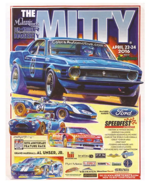 The Mitty Poster 2016 - Mustang - Hector Cademartori